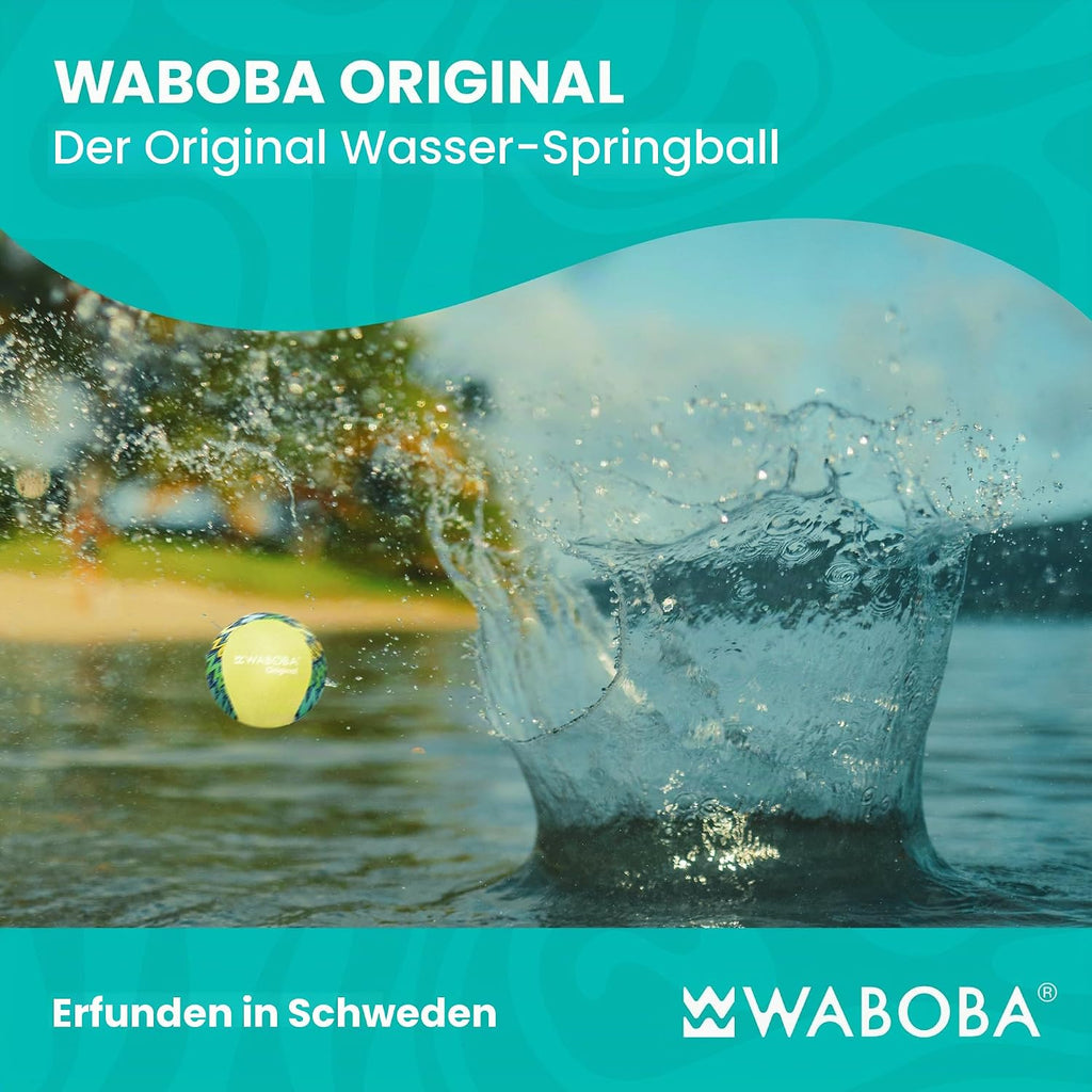 Waboba Wasser Sprungball Original Skip Ball Pool See Strand Sommer Spiel