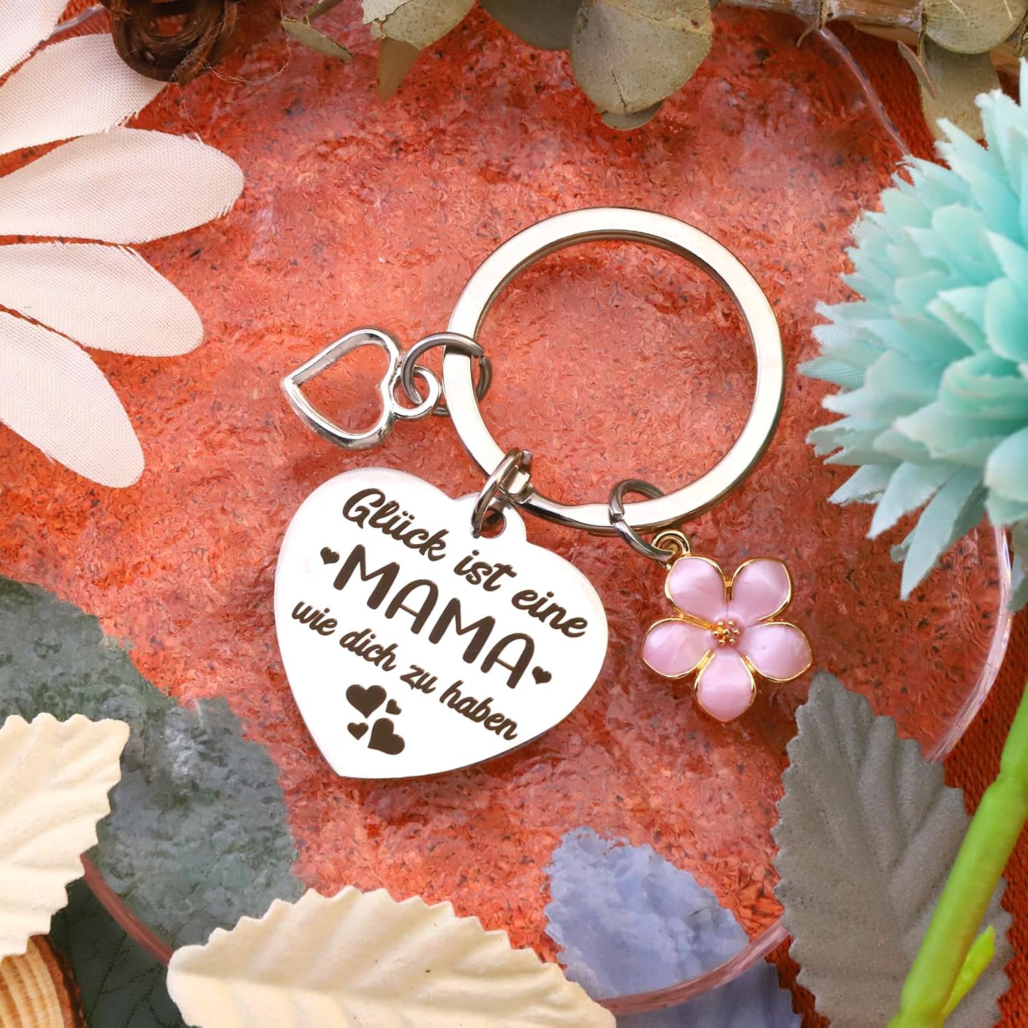 Schluesselanhaenger Mama Geschenk verschiedene Farben Muttertagsgeschenk Beste Mam