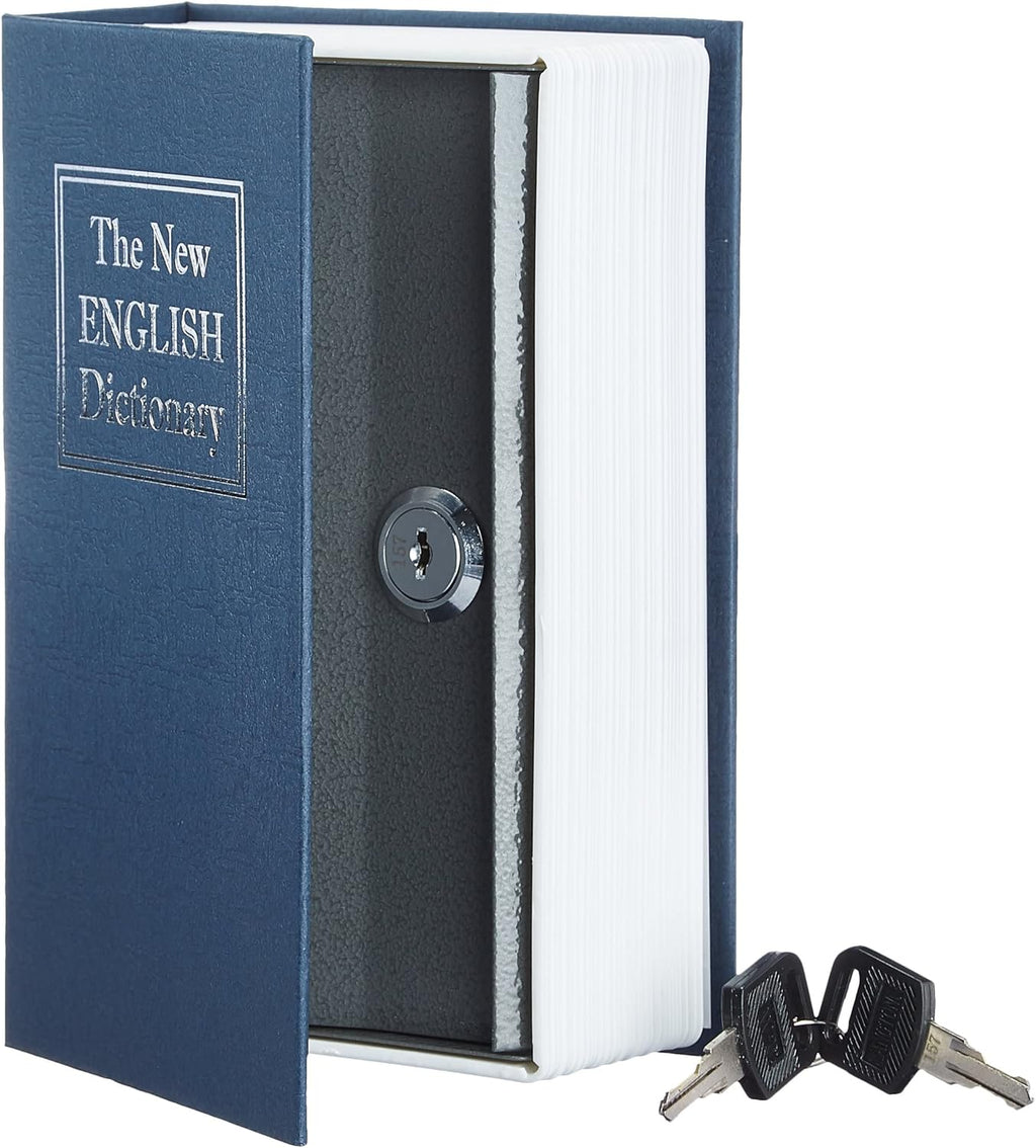 Buch-Safe gross mit Zahlenschloss schwarz