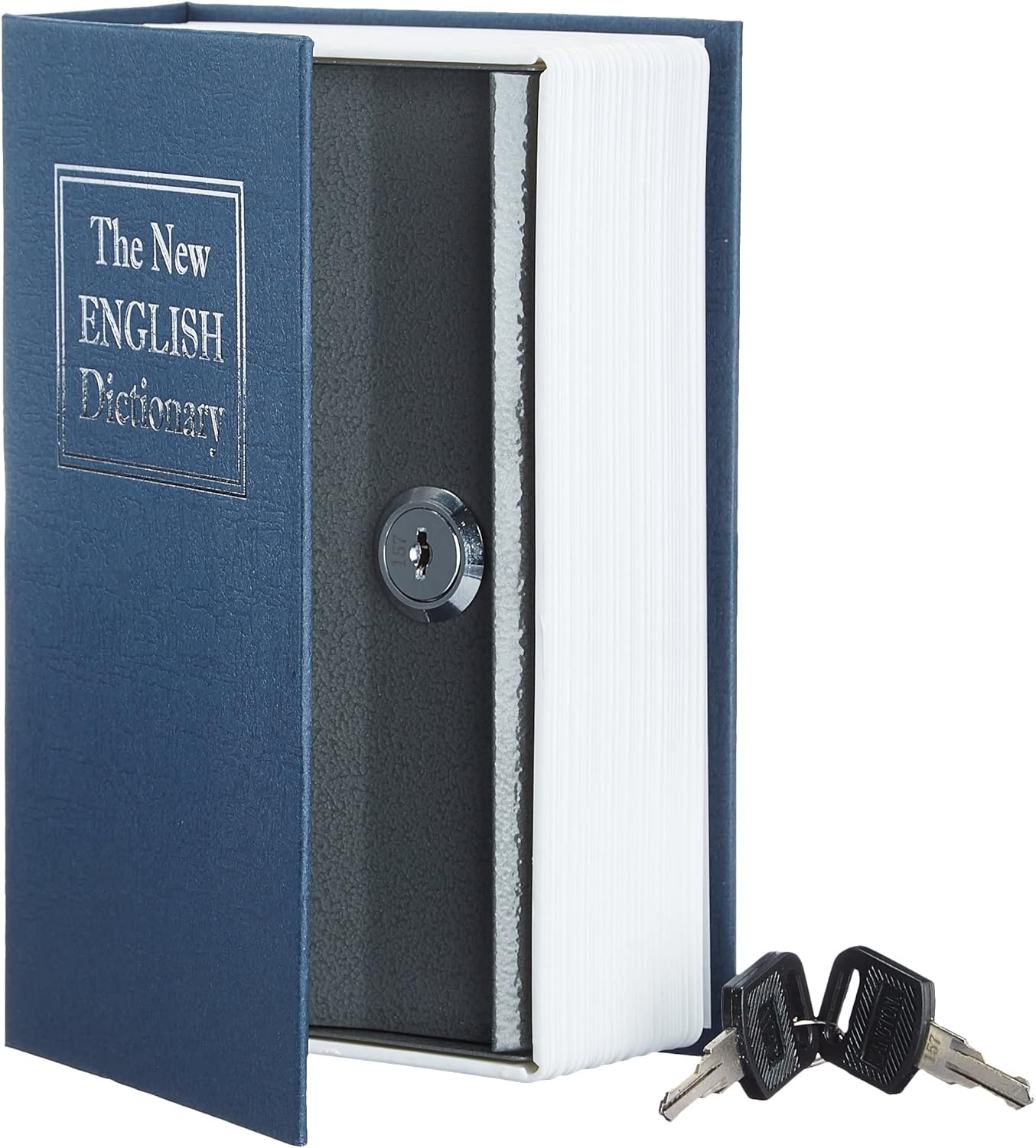 Buch-Safe gross mit Zahlenschloss schwarz