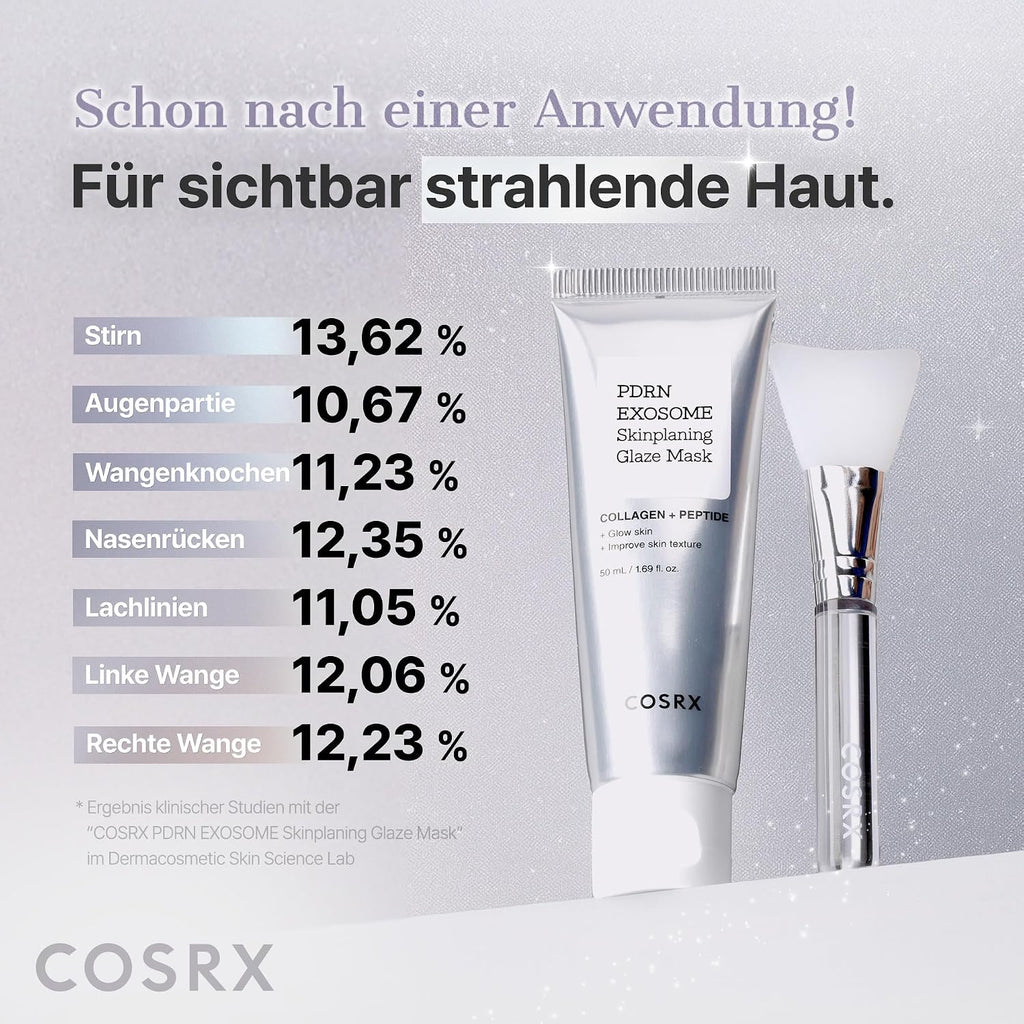 COSRX PDRN Exosome Glaze Mask 50 ml Nachtcreme Collagen Glass Skin