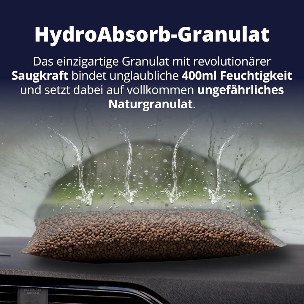 LICARGO Mikrofaser Scheibenschwamm 2in1 Antibeschlag Streifenfrei