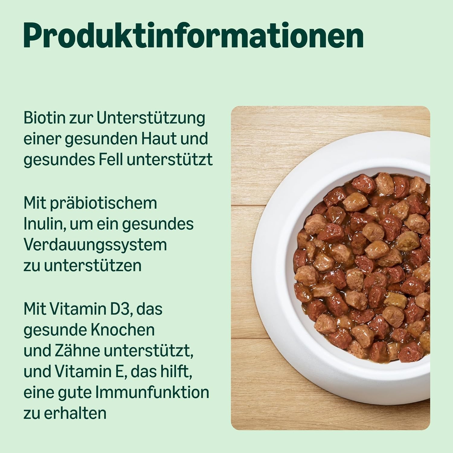 Katzenfutter nass 48x100g Fleisch in Sauce 4,8kg fuer Katzen