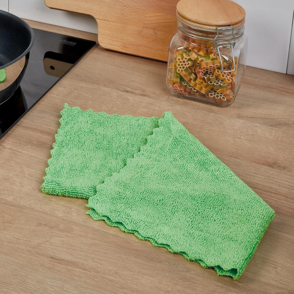 Spontex Mikrofasertuecher 16er Set 30x30 cm Reinigungstuecher Haushalt