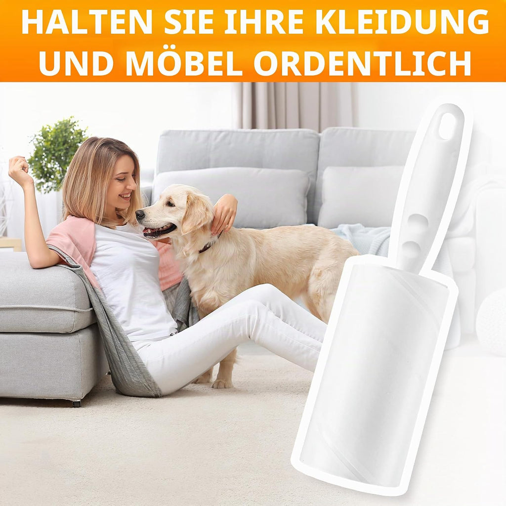 Fusselroller 20 Rollen mit 2 Abrollern und 60 Blatt pro Rolle