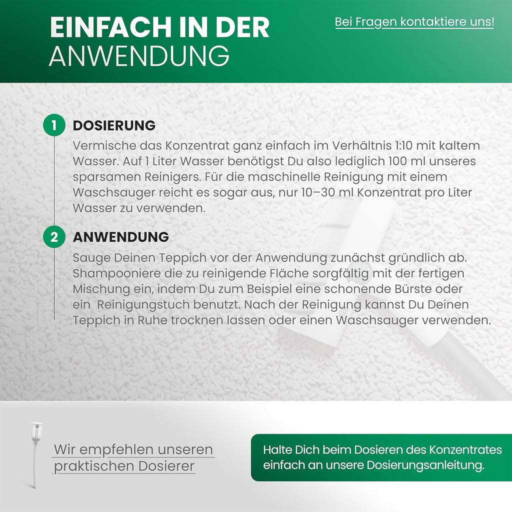 Biohy Spezial Polsterreiniger Konzentrat fuer Polster Teppiche Textilien -1