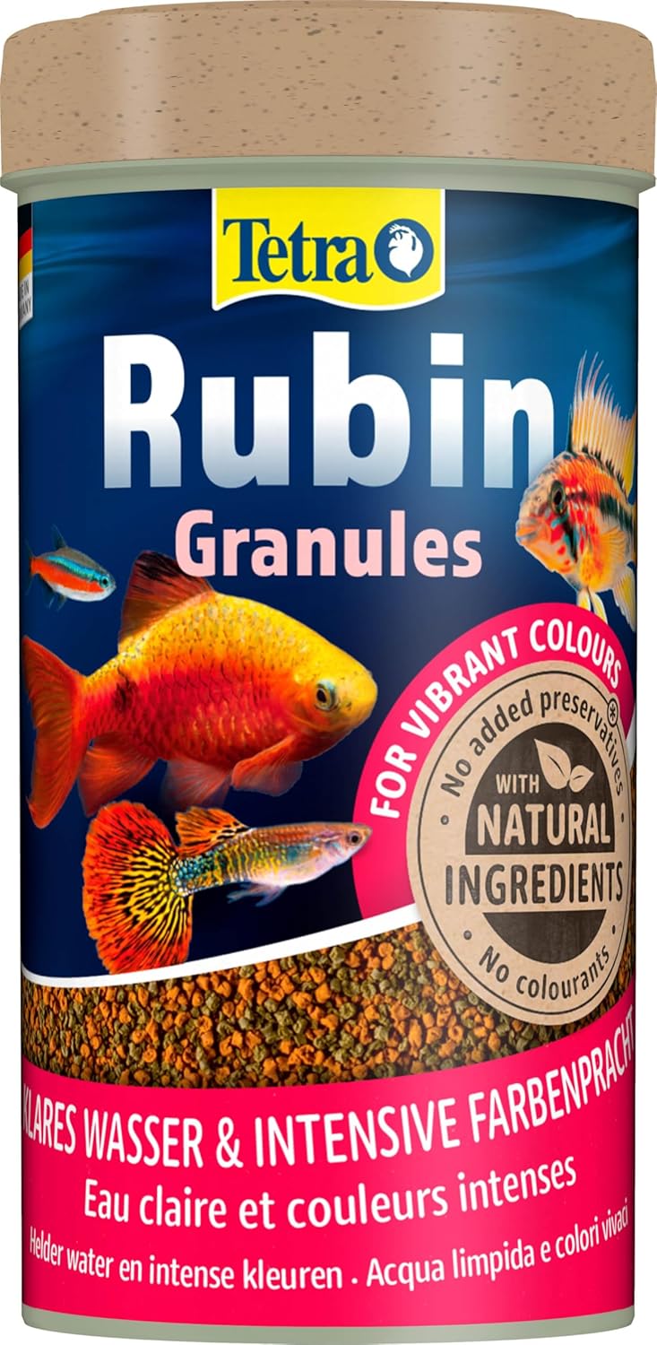 Tetra Rubin Granules Fischfutter 250 ml Granulat Farbverstaerker