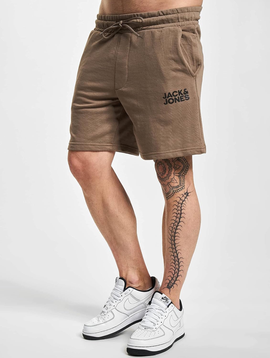 JACK & JONES Herren Sweatshorts blau schwarz Groessen XS-XXL