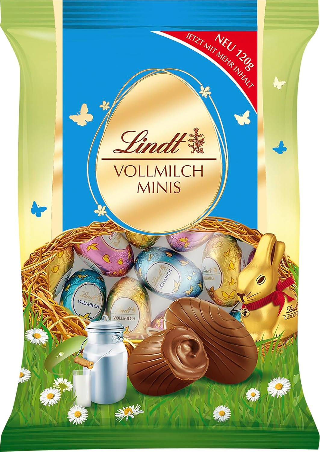 Lindt Mini Eier weisse Schokolade Erdbeere verschiedene Sorten