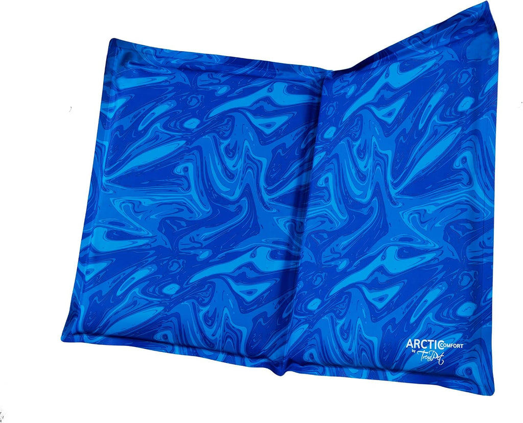 TrendPet Arctic Comfort Kuehlmatte Hund 60x45 cm 20 mm extra dick selbstkuehlend