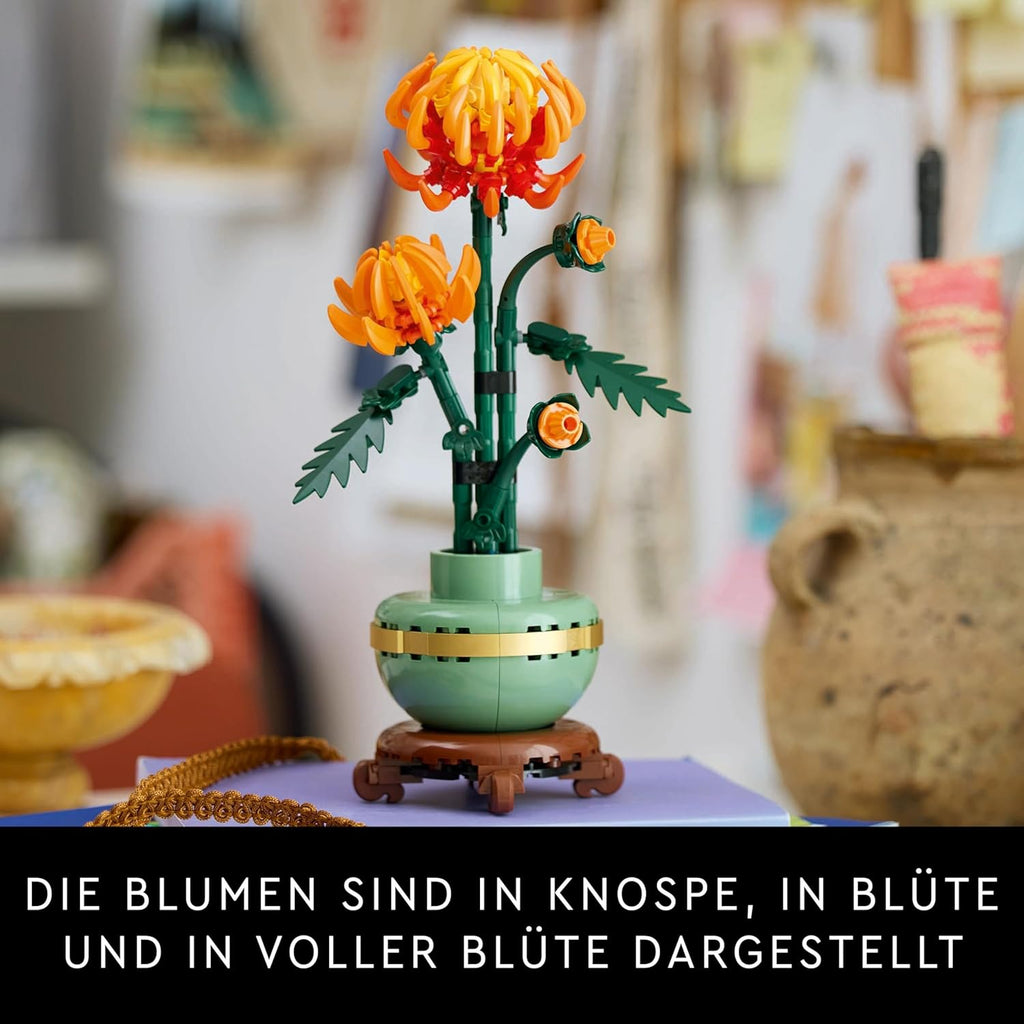 LEGO 10343 Botanicals Mini Orchidee Set Pflanzenmodell Bausatz