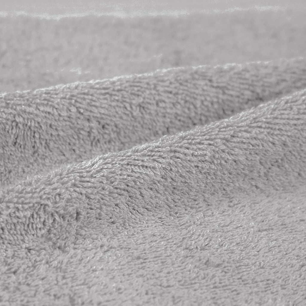 Badetuecher 2er Set 70x140 cm Baumwolle Schwarz
