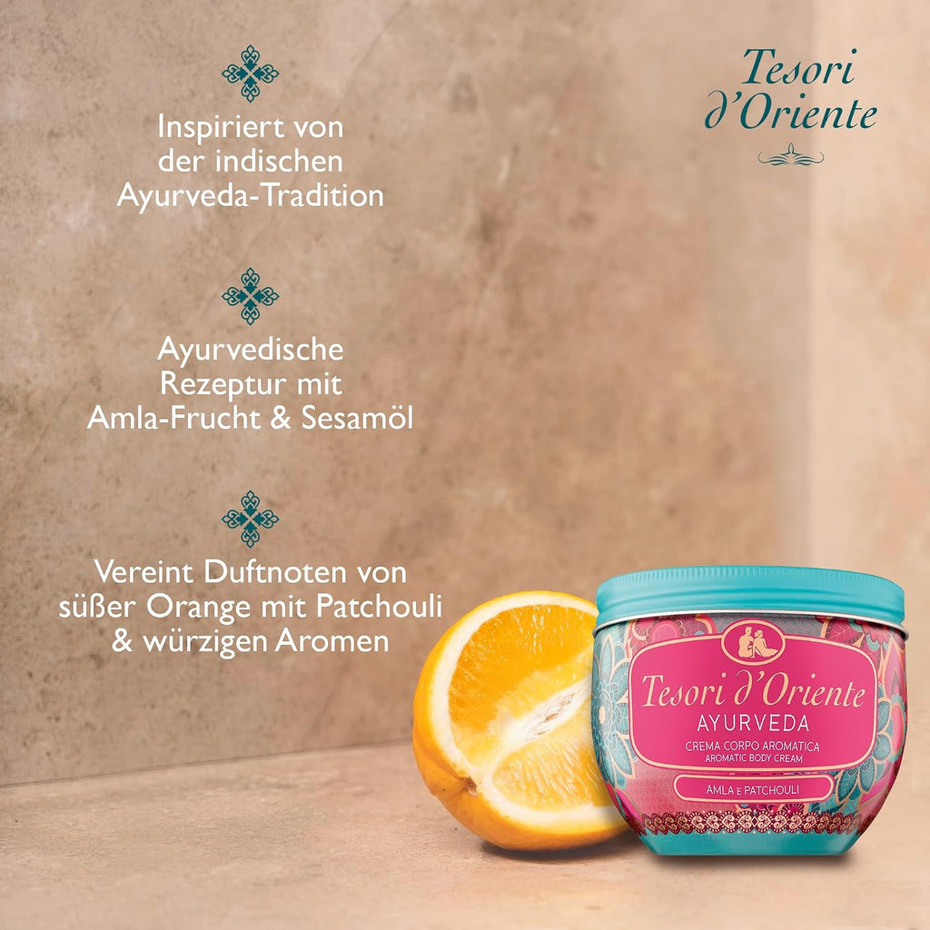 Tesori d'Oriente Koerpercreme Hammam mit Arganoel und Orangenbluete