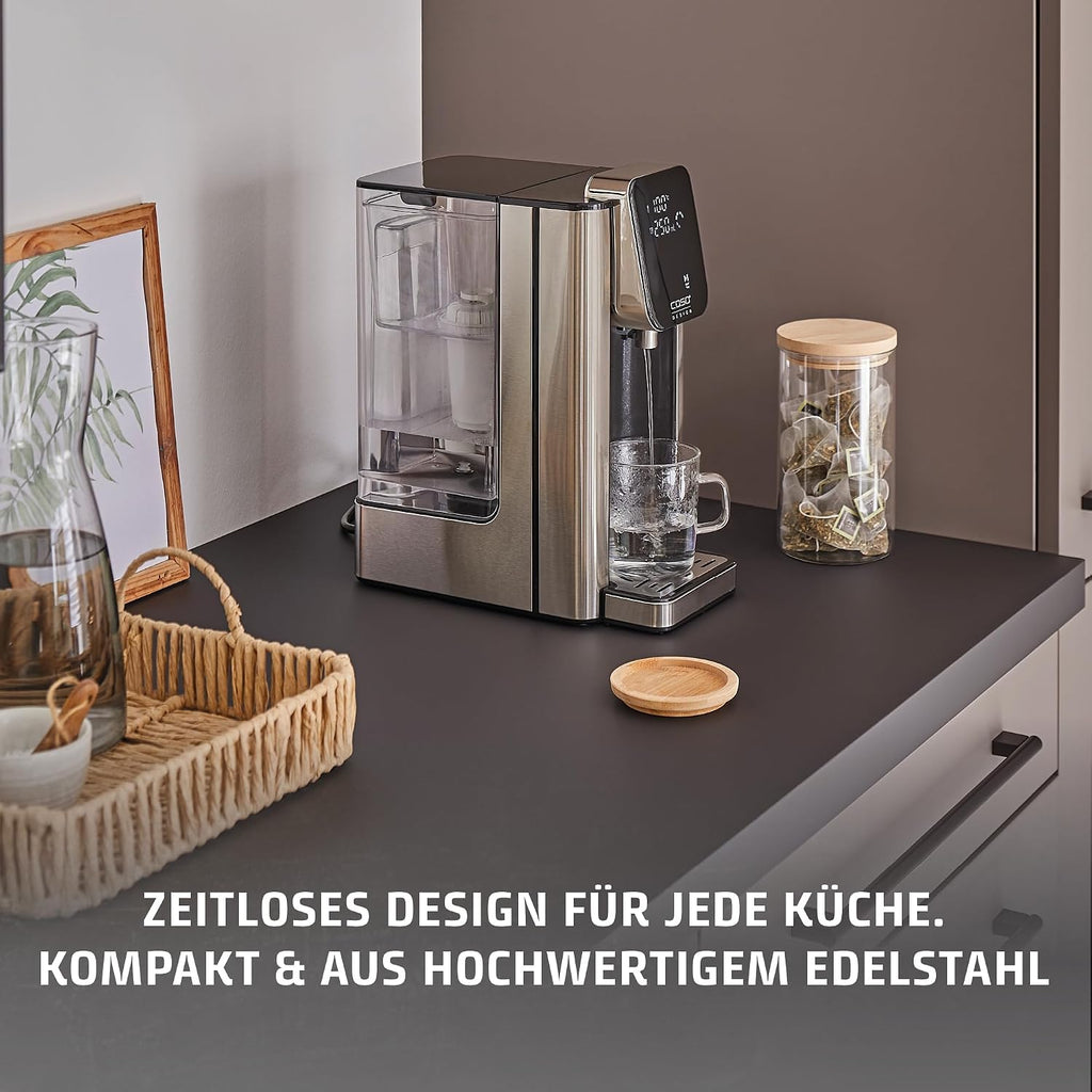 CASO HW 660 Heisswasserspender 8 Mengenausgaben entkalkt Erinnerung babynahrung