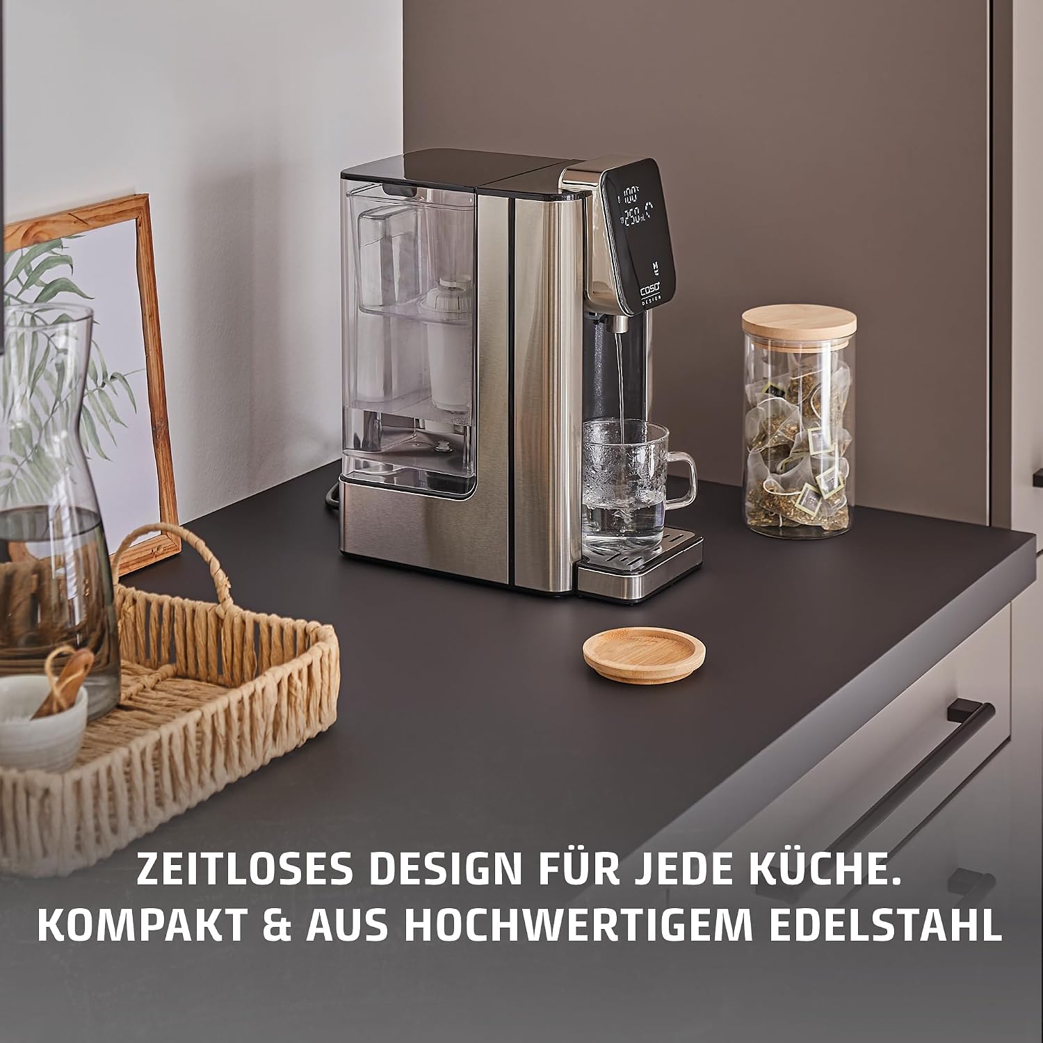 CASO HW 660 Heisswasserspender 8 Mengenausgaben entkalkt Erinnerung babynahrung