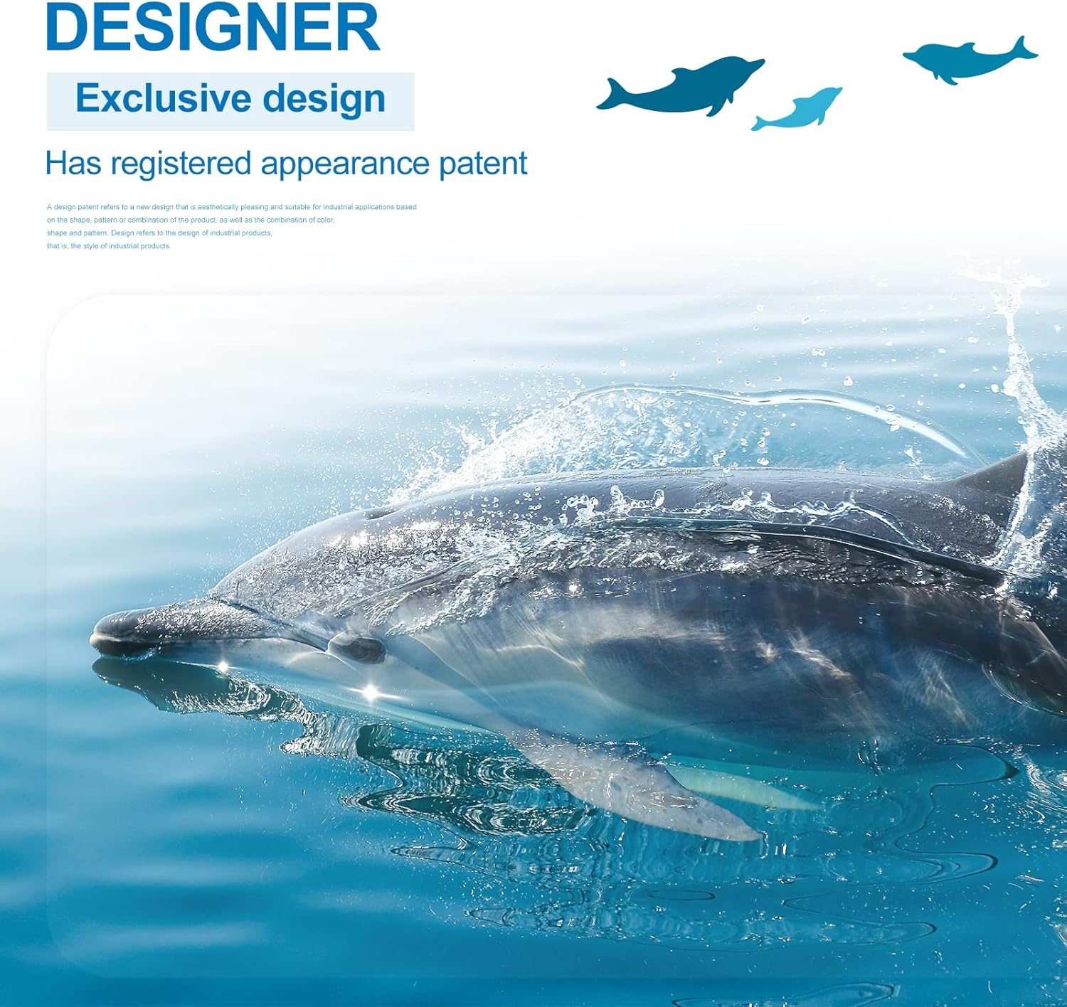 DEWUR Stranddecke sandfrei XXL 210x200 cm wasserdicht Picknickdecke Sea Fish