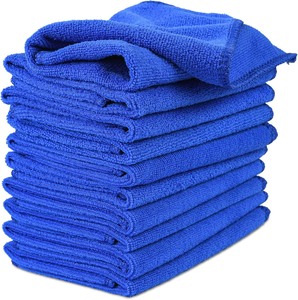 URAQT Mikrofasertuecher Auto 6er Set 500 GSM fusselfrei 30cm-60cm Reinigung