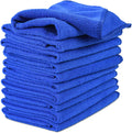 URAQT Mikrofasertuecher Auto 6er Set 500 GSM fusselfrei 30cm-60cm Reinigung