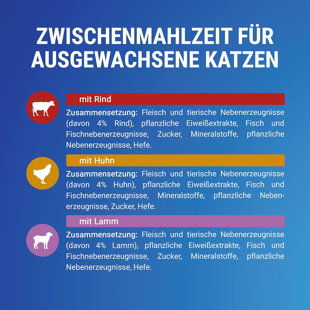 Felix Katzennassfutter Soup verschiedene Sorten mit Kabeljau Thunfisch Scholle 8