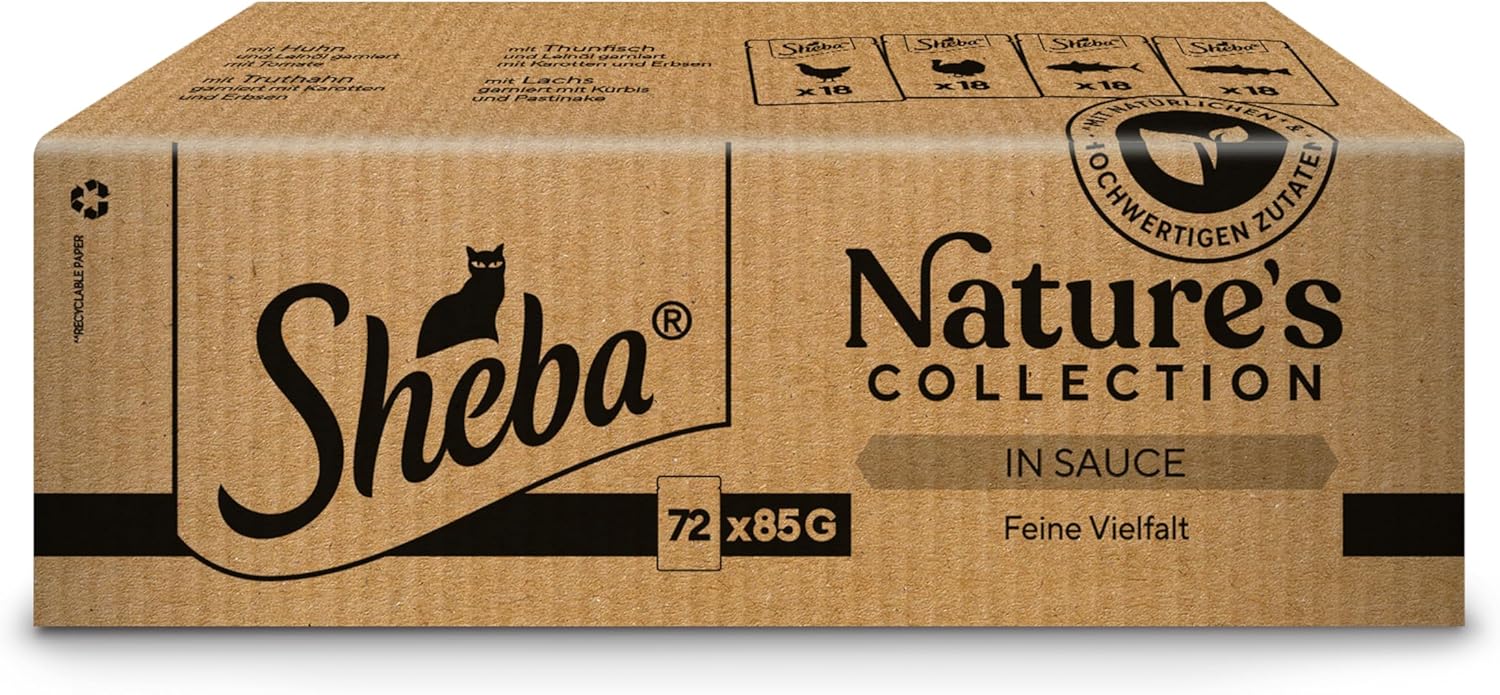 Sheba Selection Katzen Nassfutter Gefluegel verschiedene Sorten