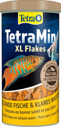 TetraMin XL Flockenfutter 1 L Dose fuer groessere Zierfische gesundes Wachstum
