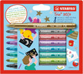STABILO - Metallic-Filzstift Mit Robuster Xl-Spitze - Trio DECO - 8Er Pack