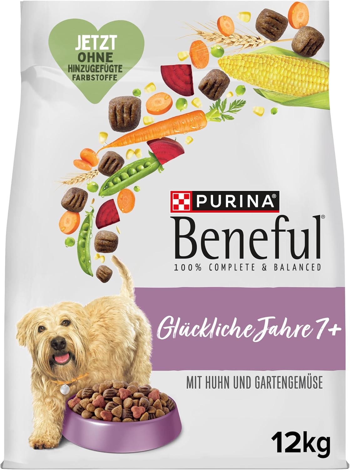 Beneful Glückliche Jahre Senior 7+ Trockenfutter Huhn & Gartengemüse