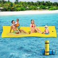 CTSC Floating Mat Schwimminsel 3-lagig XPE Schaum Wassermatte See Pool Strand