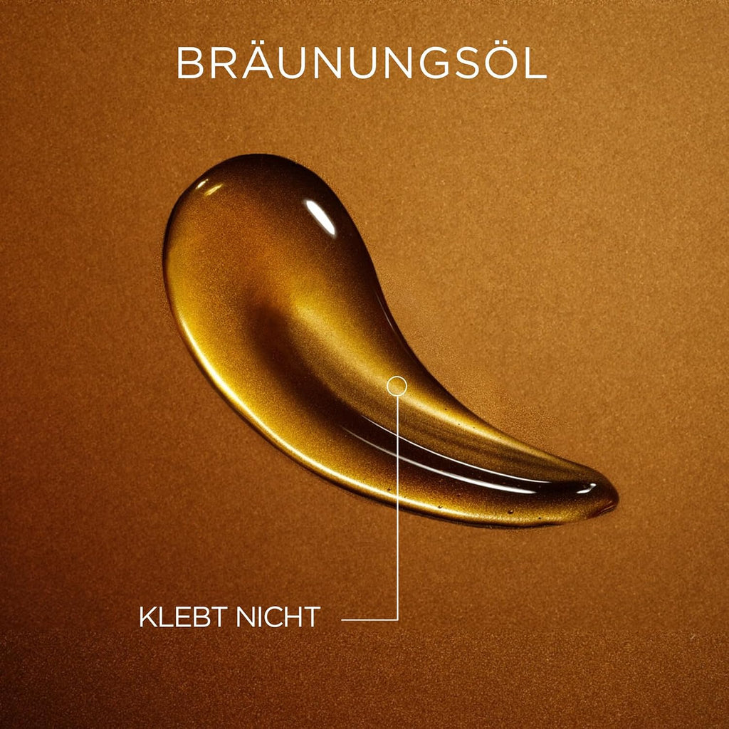 Garnier Ambre Solaire Ideal Bronze Braeunungsoel 200ml Kokosduft fuer dunkle Haut