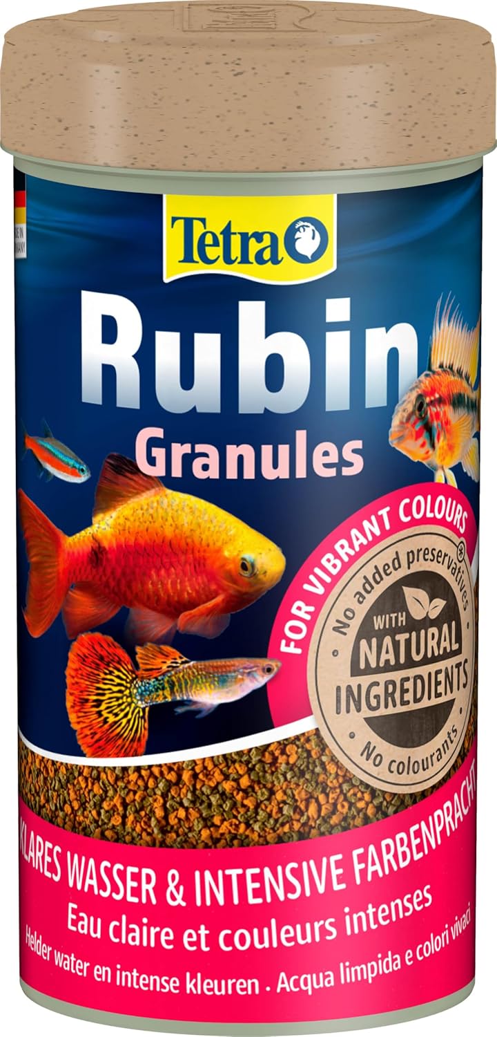 Tetra Rubin Granules Fischfutter 250 ml Granulat Farbverstaerker