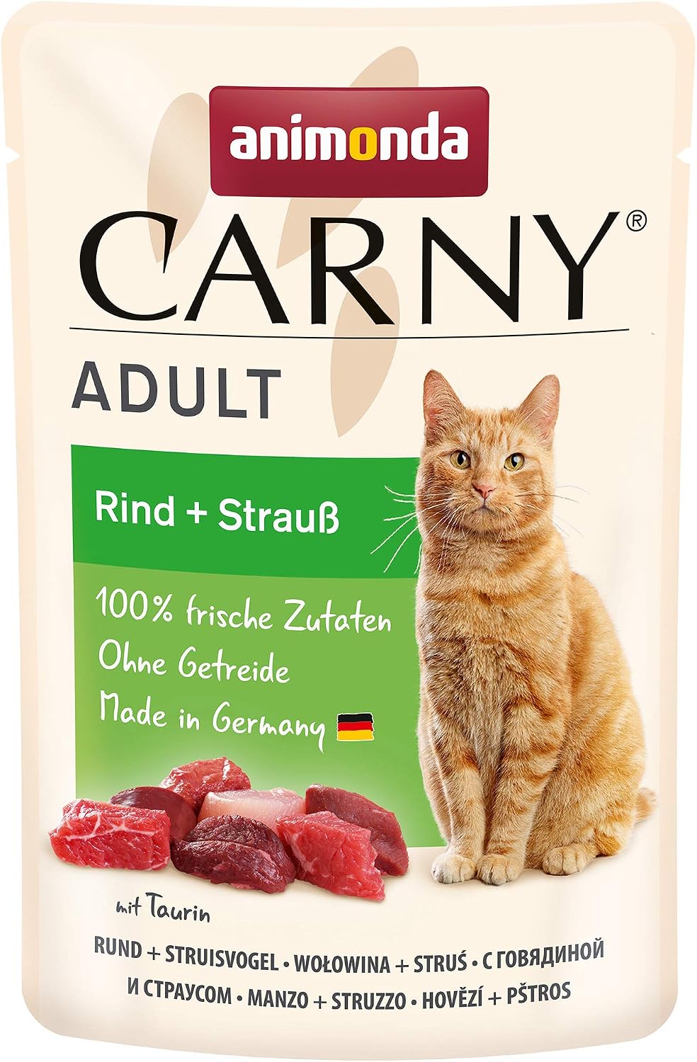 Animonda Carny Gefluegel Mix Katzenfutter nass getreidefrei