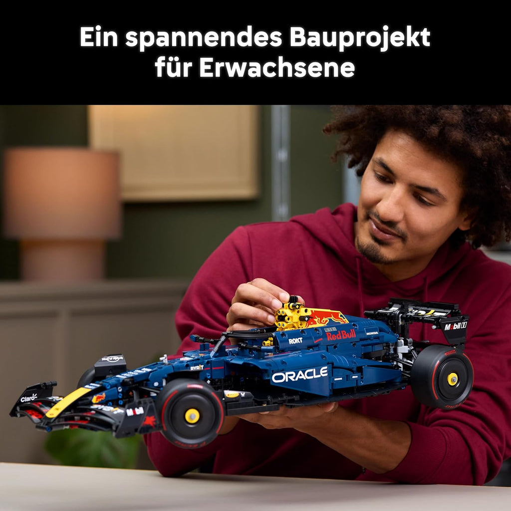 LEGO Technic Ferrari SF-24 Formel 1 Rennwagen Modellbau fuer Erwachsene