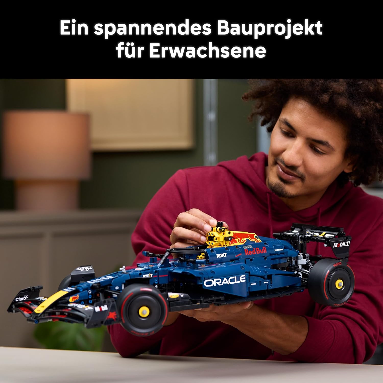 LEGO Technic Ferrari SF-24 Formel 1 Rennwagen Modellbau fuer Erwachsene