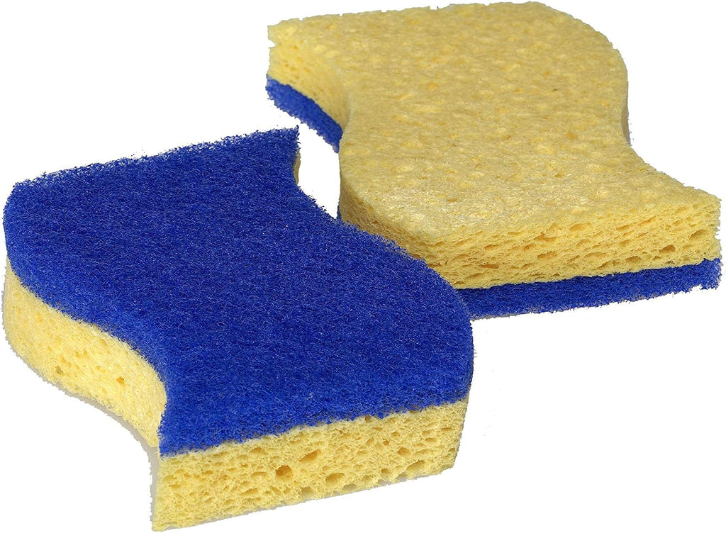 Spontex Geschirrschwamm kratzfrei saugstark 2er Pack Kuechen-Schwaemme