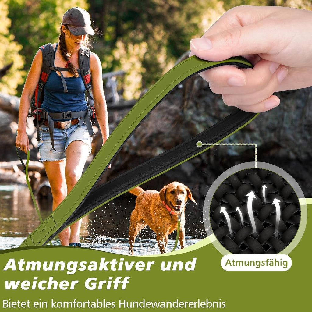 XBEN Schleppleine gummiert wasserdicht mit Karabiner 3m-30m