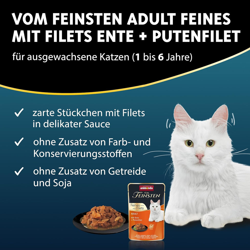 Katzennassfutter Selection Filets 8er bis 18er Pack verschiedene Sorten