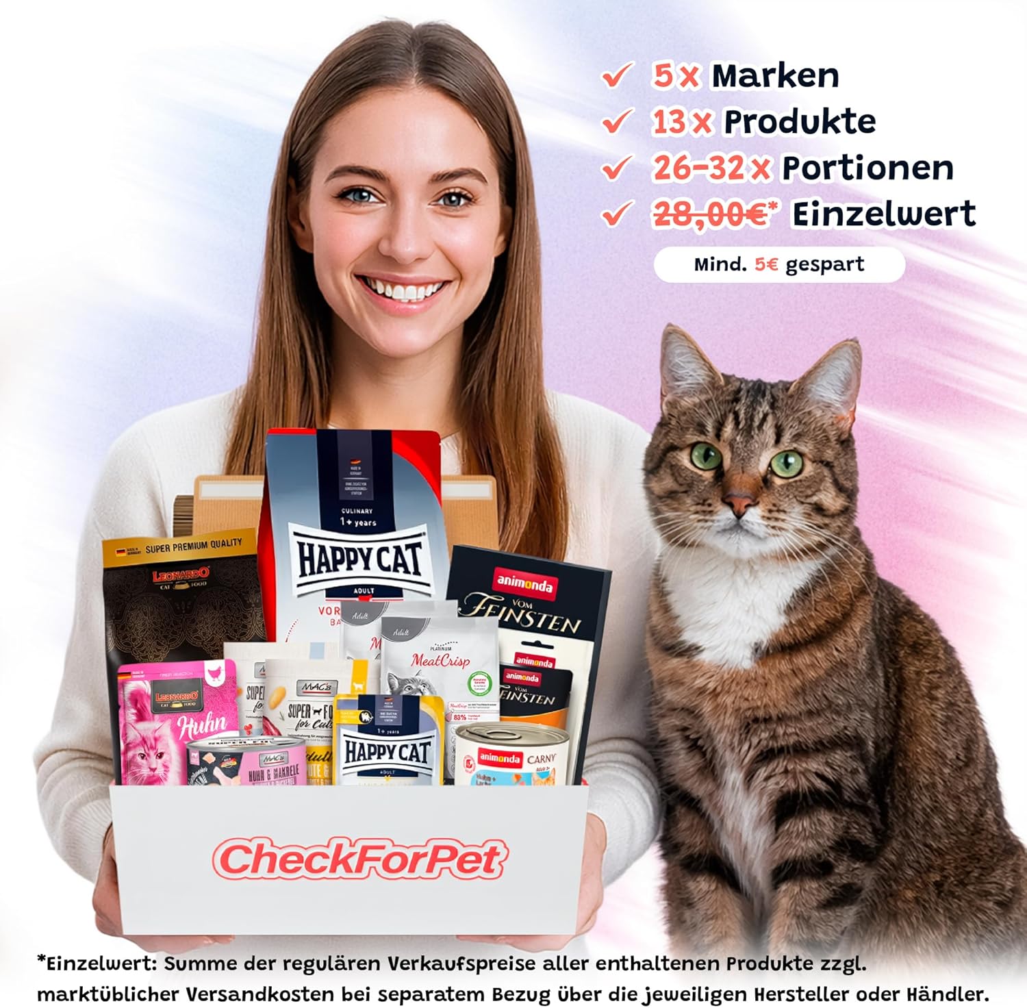 Katzenfutter Probierpaket Senior Nass und Trockenfutter fuer aeltere Katzen