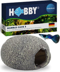 Hobby Marble Cave 3 Aquariumhöhle 7x6x5 cm Versteck Deko für Garnelen Welse