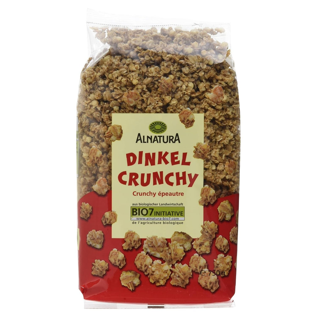 Bio Dinkel Crunchy Muesli 3 x Fruehstuecks Muesli