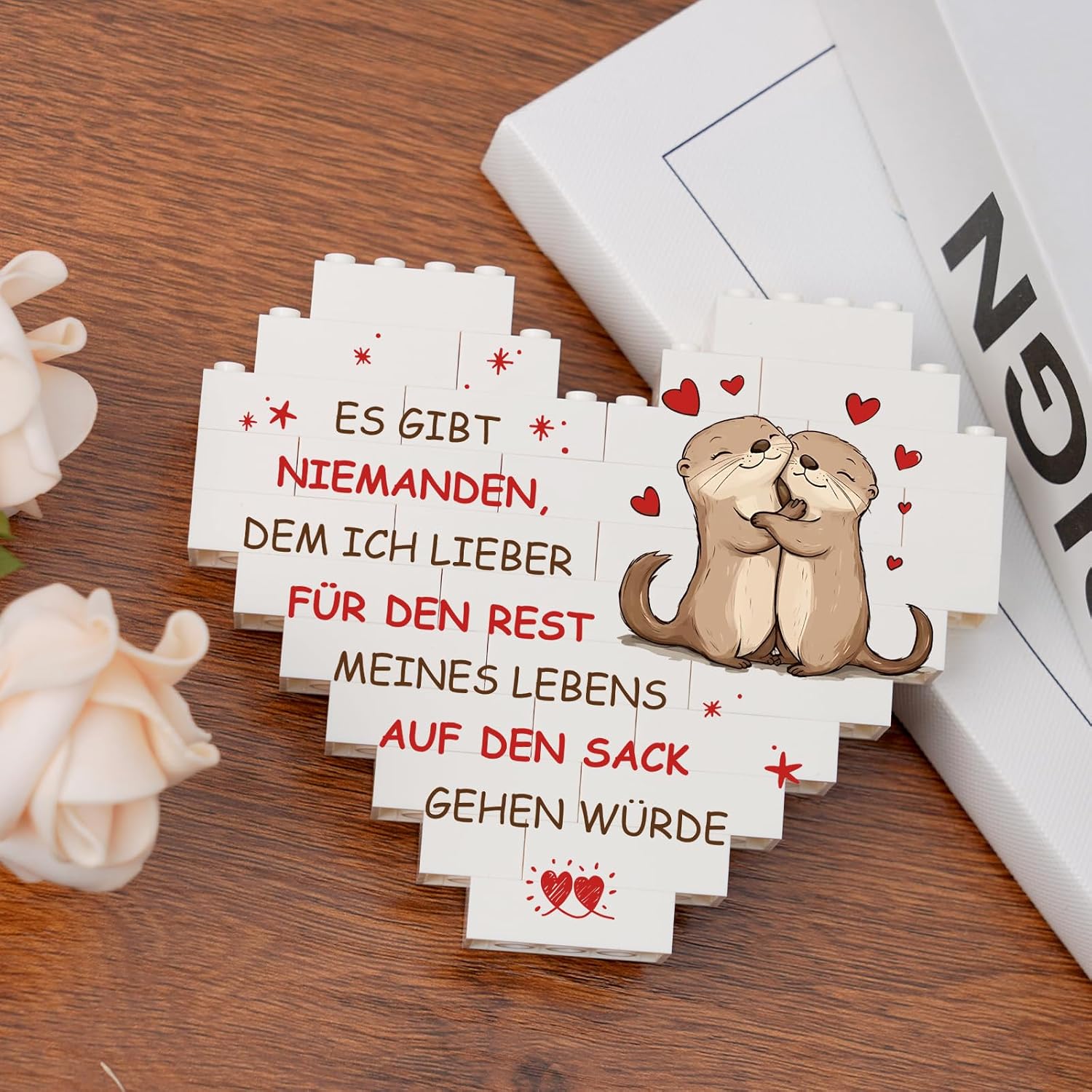 Ich liebe dich Geschenk fuer Paare Valentinstag Jahrestag Hochzeitstag