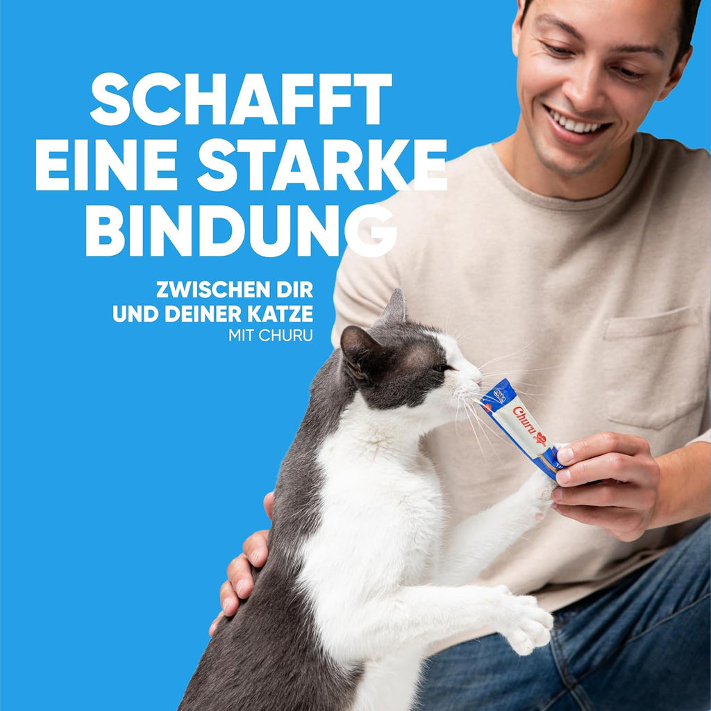 INABA Churu Katzensnack Variety Box 20 x - cremiger Leckerli, getreidef