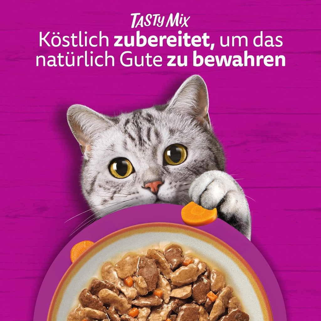 Whiskas Adult 1+ Katzennassfutter Tasty Mix Country Collection 84 x 85 g
