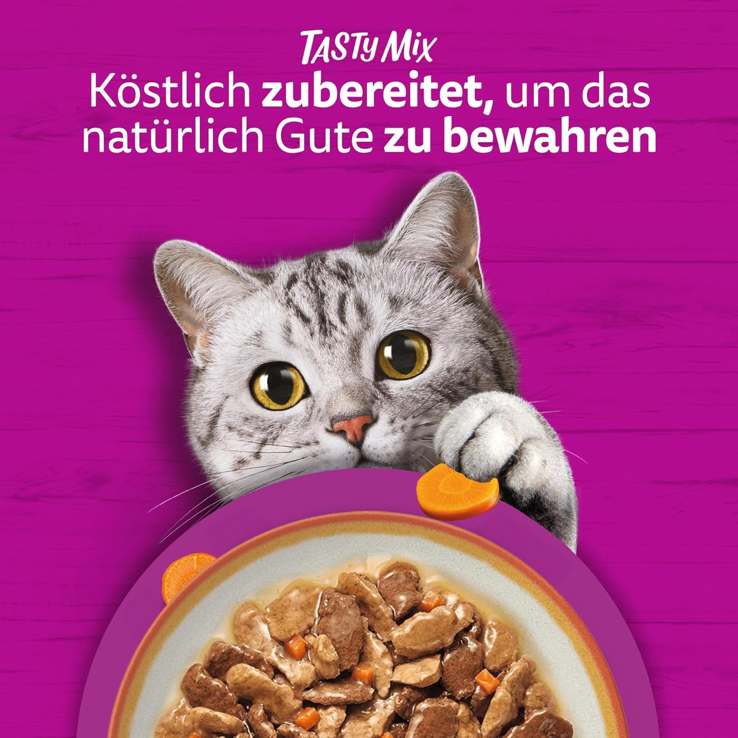 Whiskas Adult 1+ Katzennassfutter Tasty Mix Country Collection 84 x 85 g