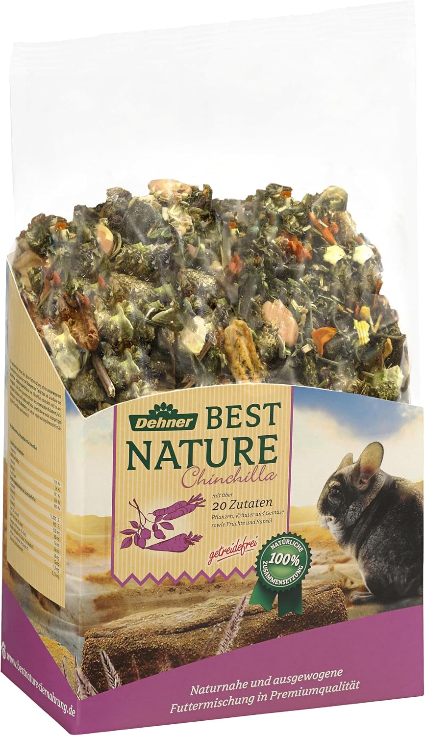 Dehner Best Nature Chinchilla Futter Adult 2 kg