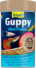 Tetra Guppy Mini Flakes Flockenfutter fuer Guppy Zierfische