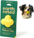 Earth Rated Hundeball S-L - Naturgummi Apportierball klein gelb verschiedene Groe