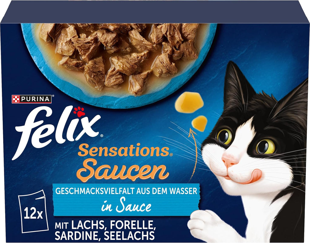 Felix Sensations Nassfutter Katzen in Sauce verschiedene Sorten