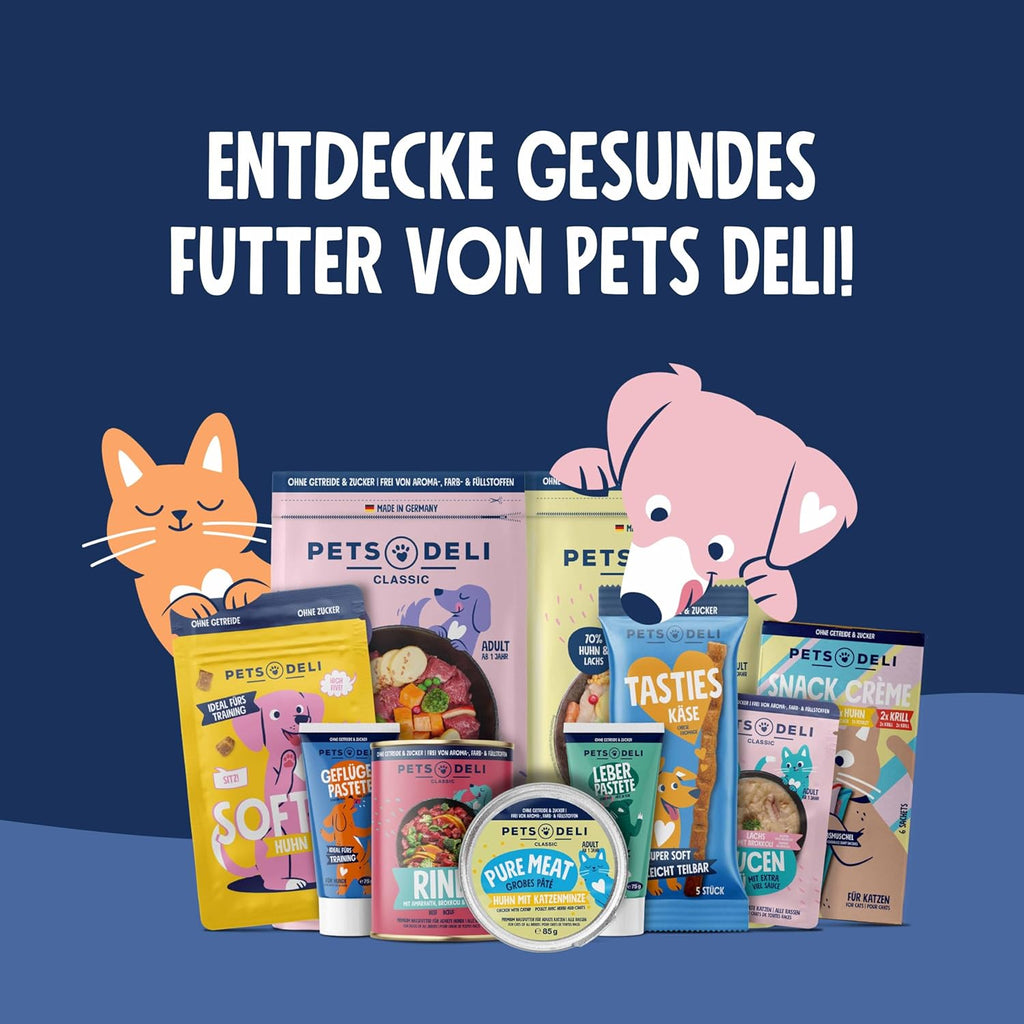 Pets Deli Vet Diaet Hundefutter Nass Huhn Karotte Quinoa 6x400g kalorienreduziert