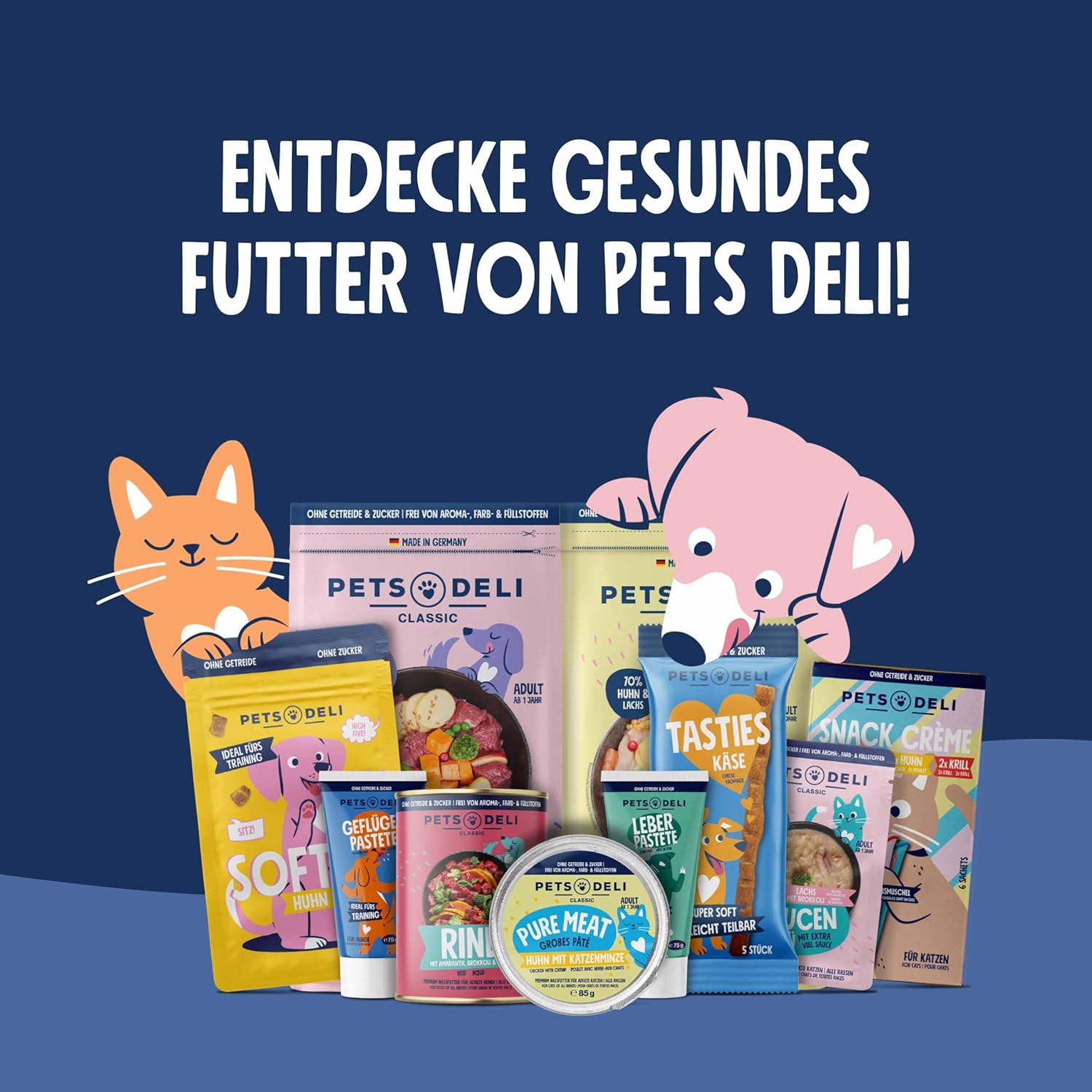Pets Deli Vet Diaet Hundefutter Nass Huhn Karotte Quinoa 6x400g kalorienreduziert
