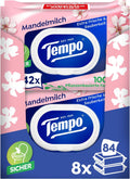 Feuchtes Toilettenpapier Mandelmilch Panthenol 16er Pack (8x2x42)